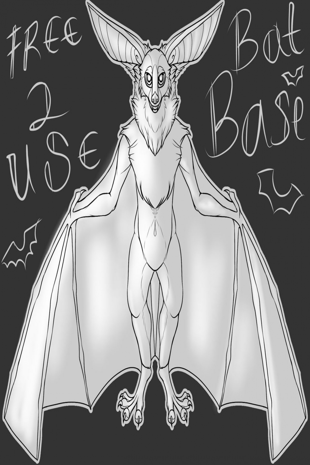 FU Bat Base by FluffyAtrox on DeviantArt