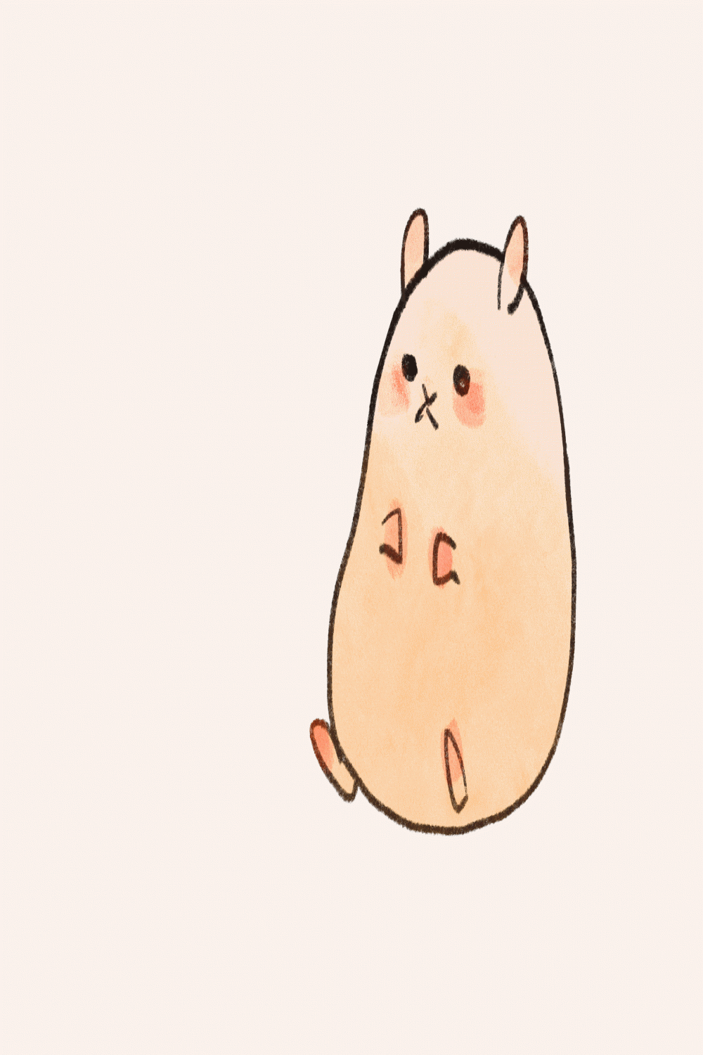 Gif-rolling lazy hamster by christon-clivef on DeviantArt