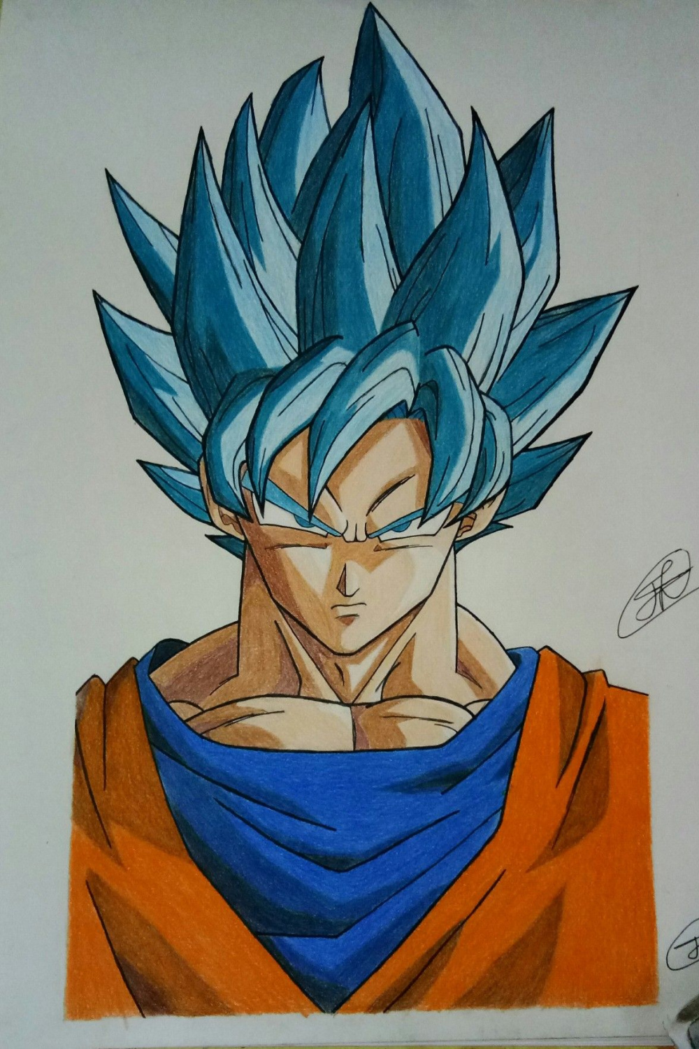 Goku drawing  Goku drawing, Goku face, Drawings