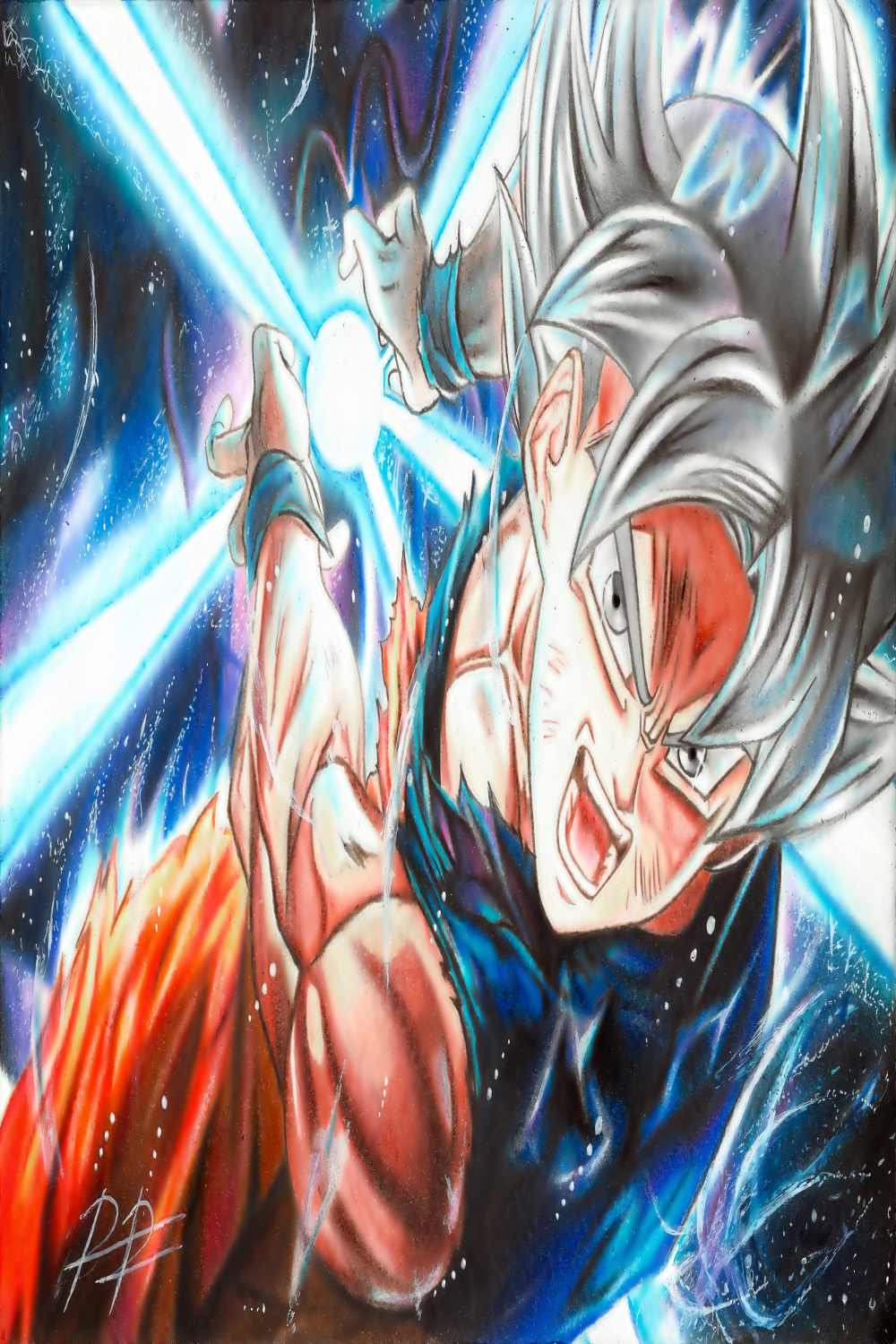 Goku Ultra Instinct (pencil drawing) by rrdrawing on DeviantArt