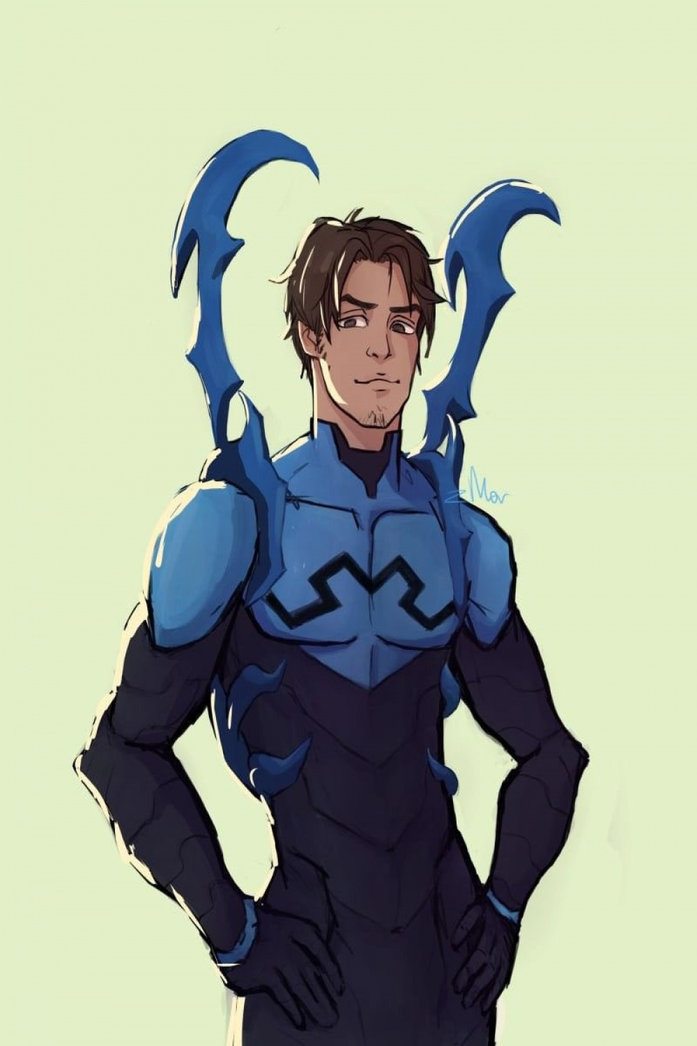 Heroic Hollywood on X: "Xolo Maridueña as Blue Beetle is literally