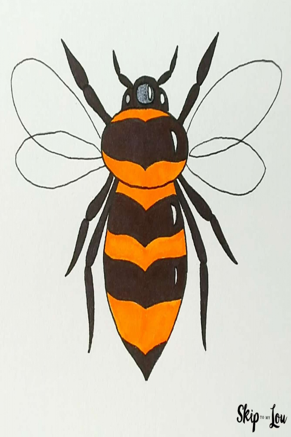 How to Draw a Bee  Skip To My Lou