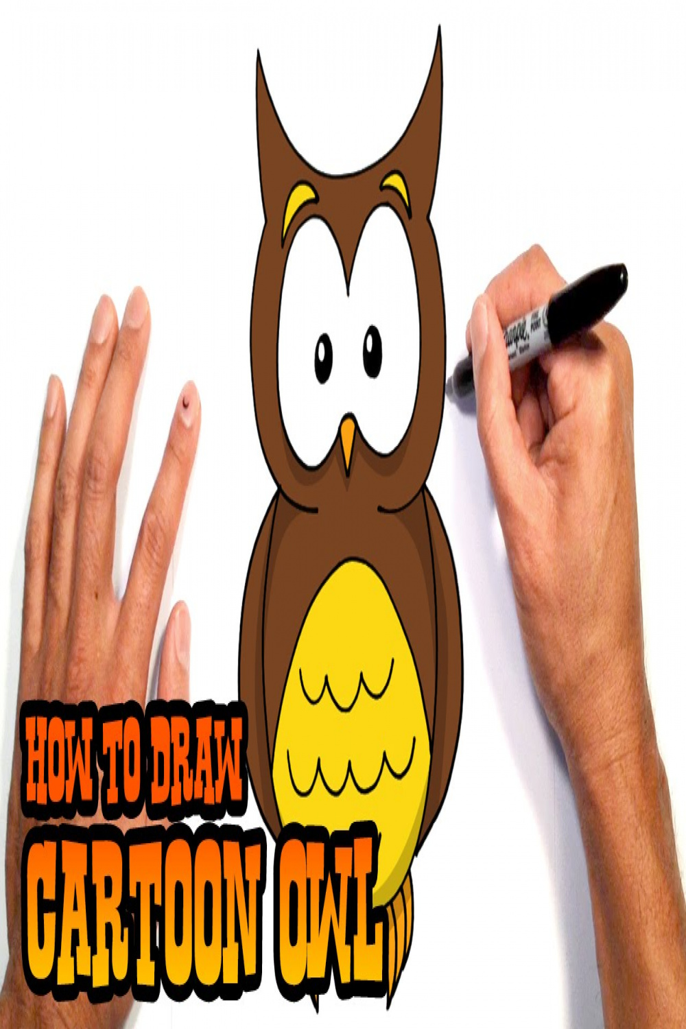 How to Draw a Owl  Drawing Lesson for Kids