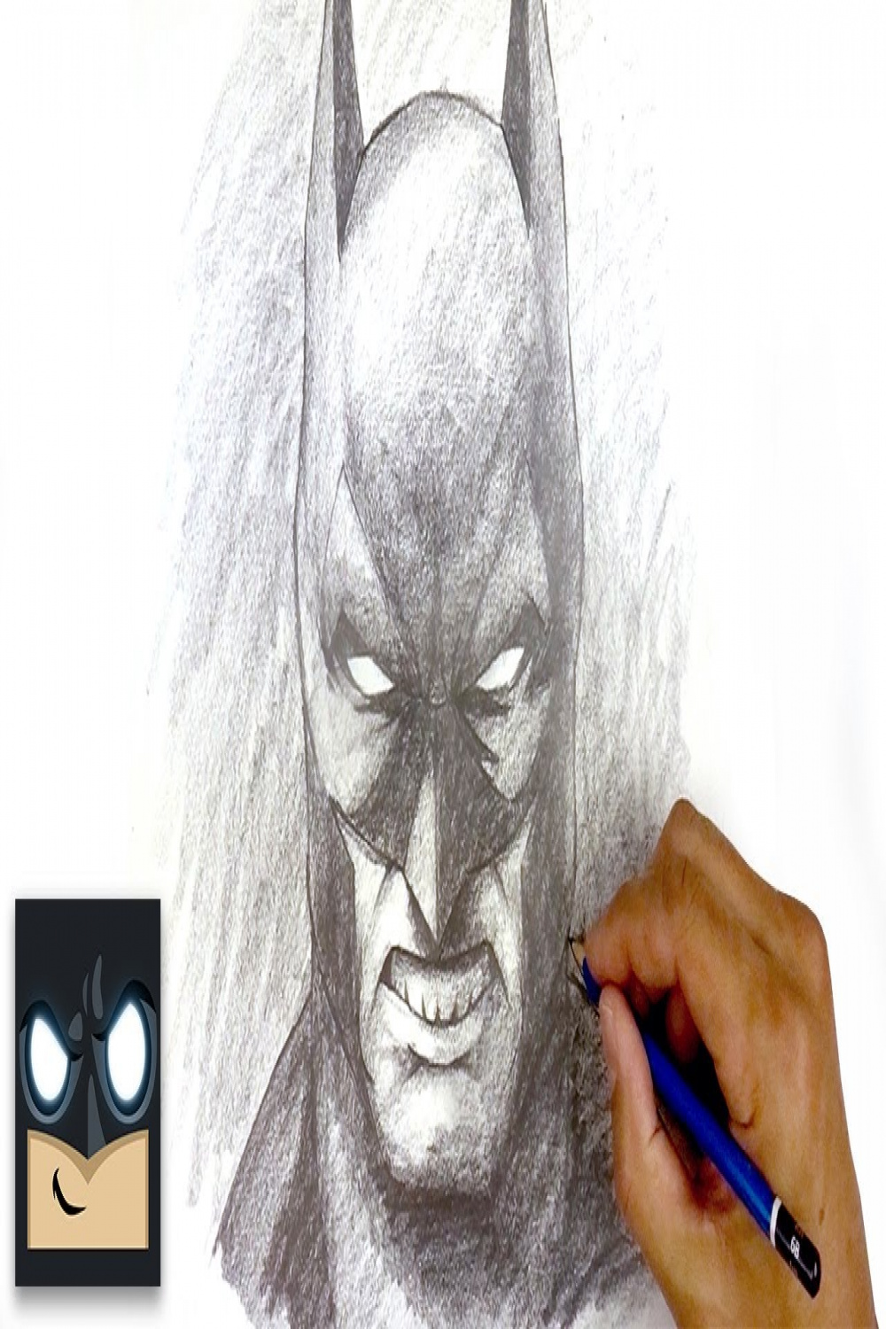 How To Draw Batman  Sketch Saturday Tutorial