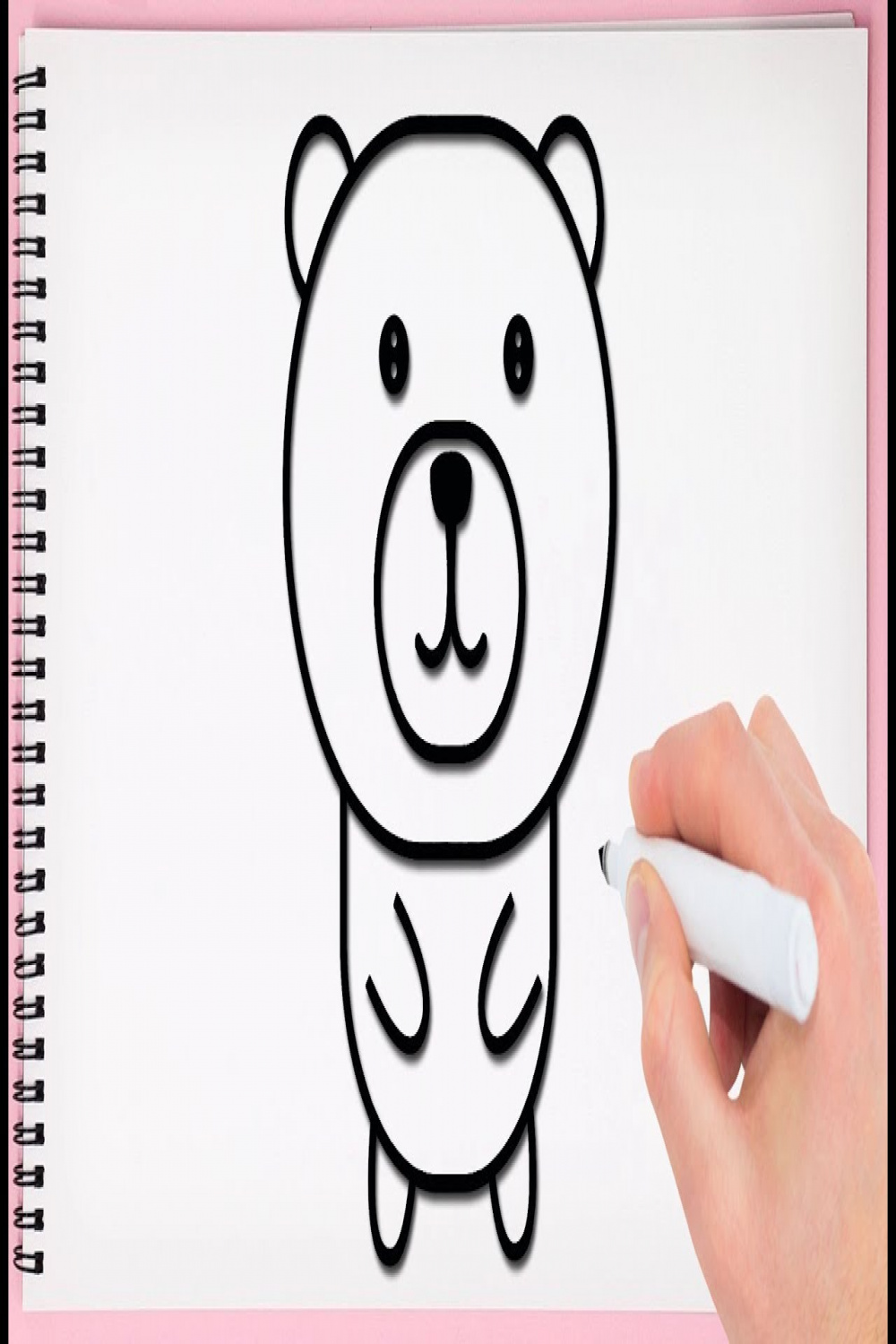 How to Draw Bear Step by Step Learn Drawing a Bear Very Easy for Kids