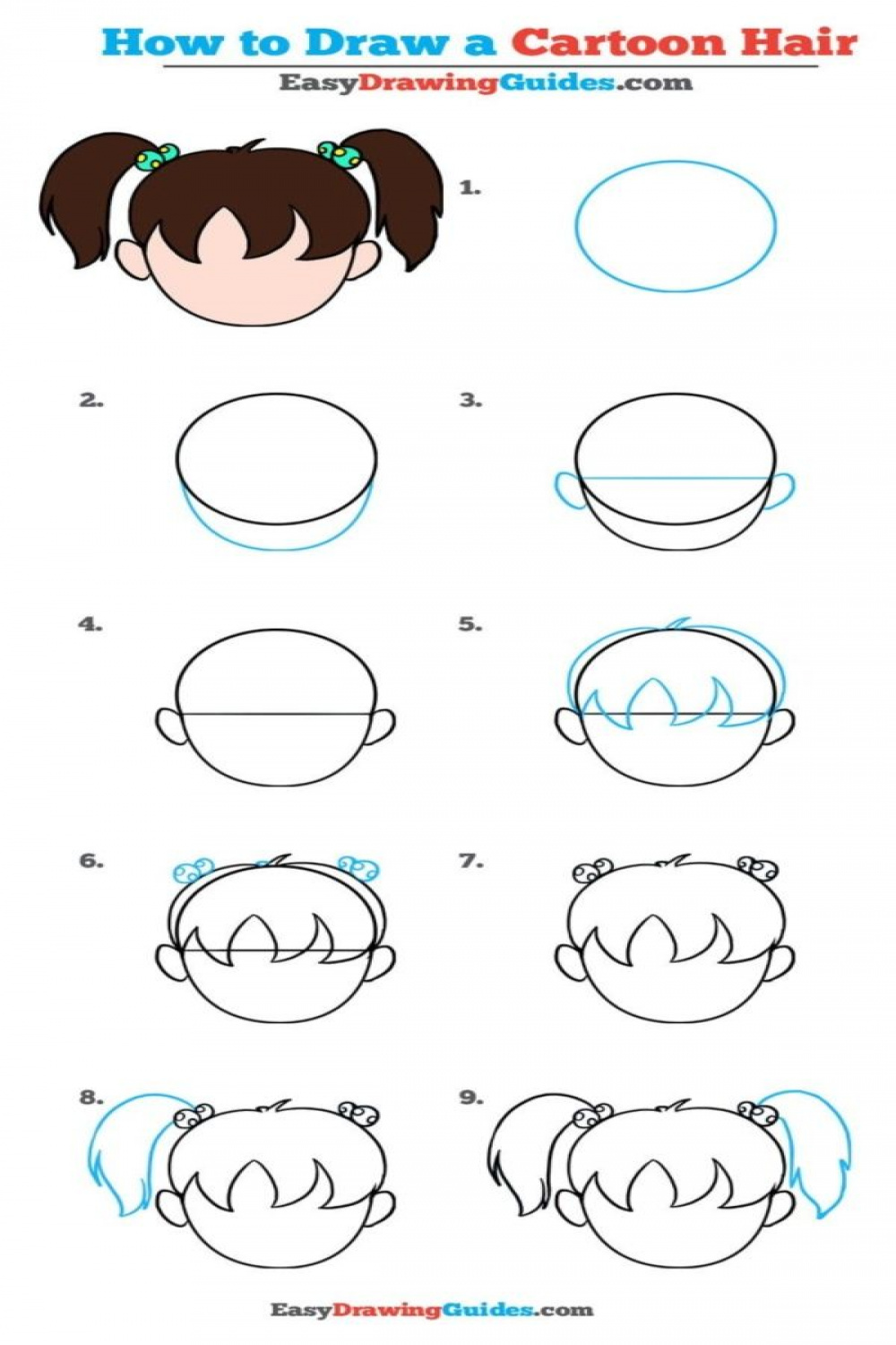 How To Draw Cartoon Eyes And Face - Bored Art  Drawing cartoon