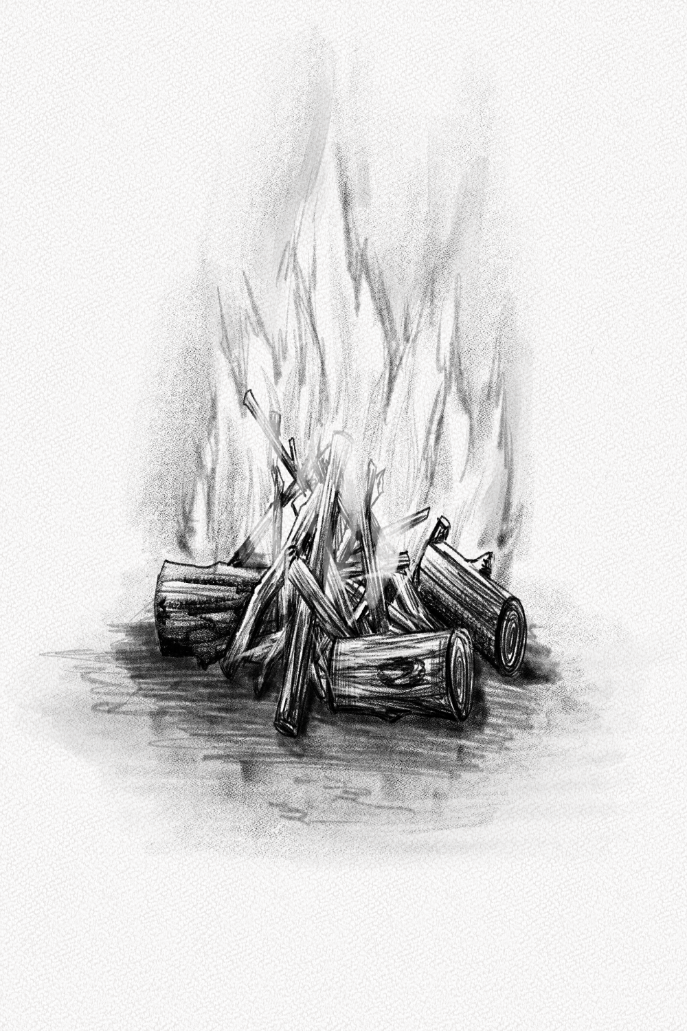 How To Draw Fire – A Step by Step Art Tutorial – Artlex