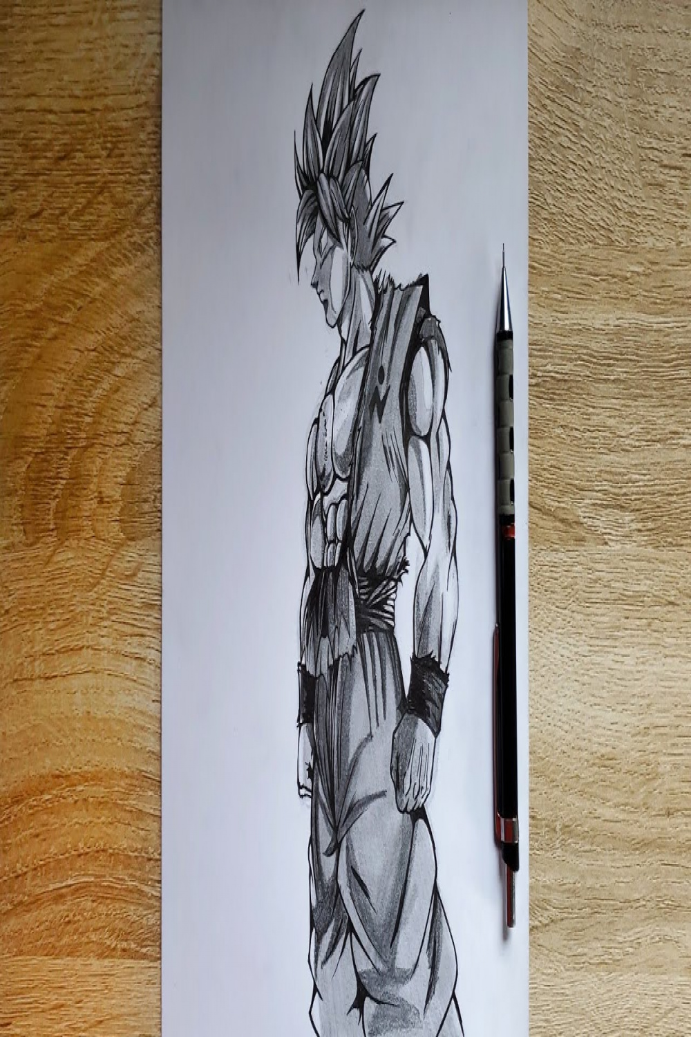 How to Draw Goku Mastered ultra instinct  pencil sketch  Dragonball manga