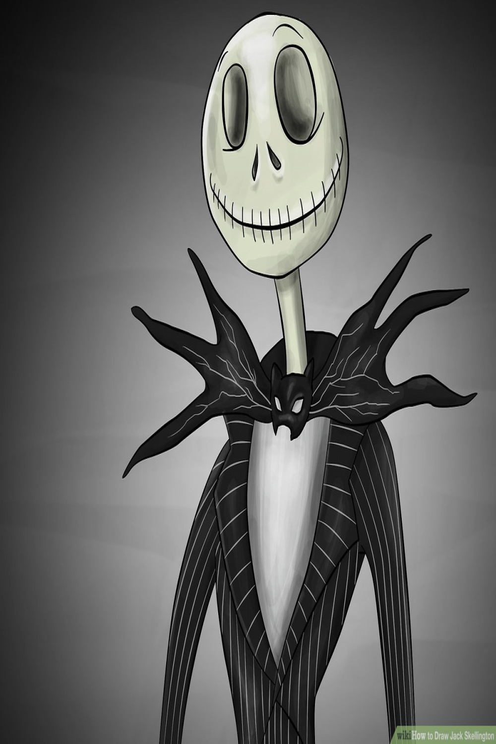 How to Draw Jack Skellington:  Steps (with Pictures) - wikiHow