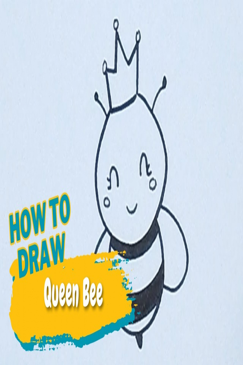 How to Draw Queen bee