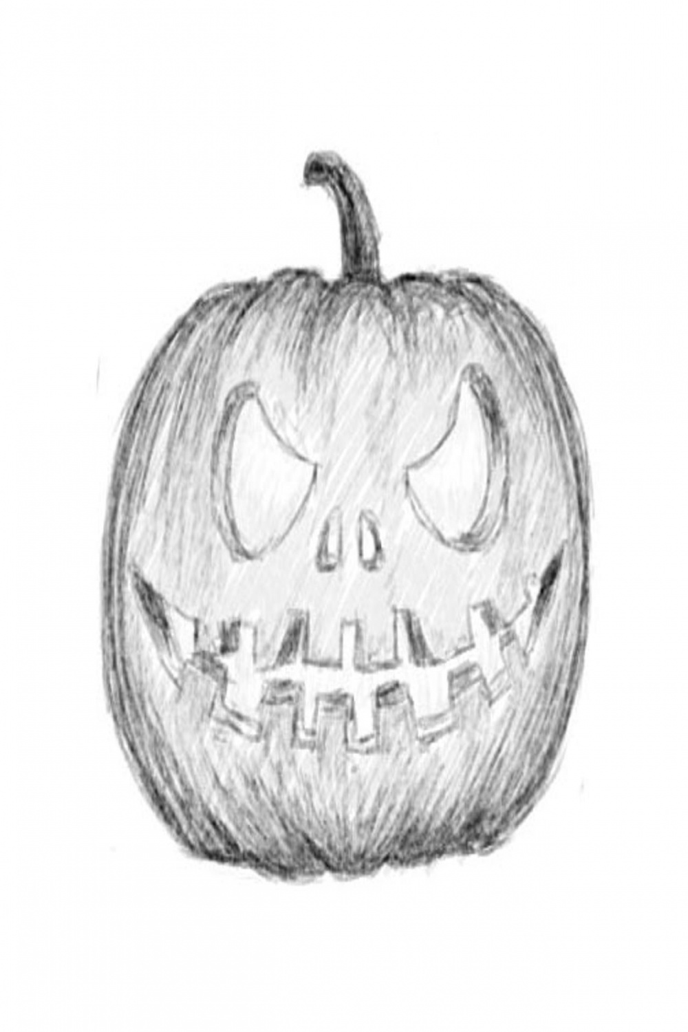 How to draw s scary Halloween pumpkin by ImagiDraw on DeviantArt
