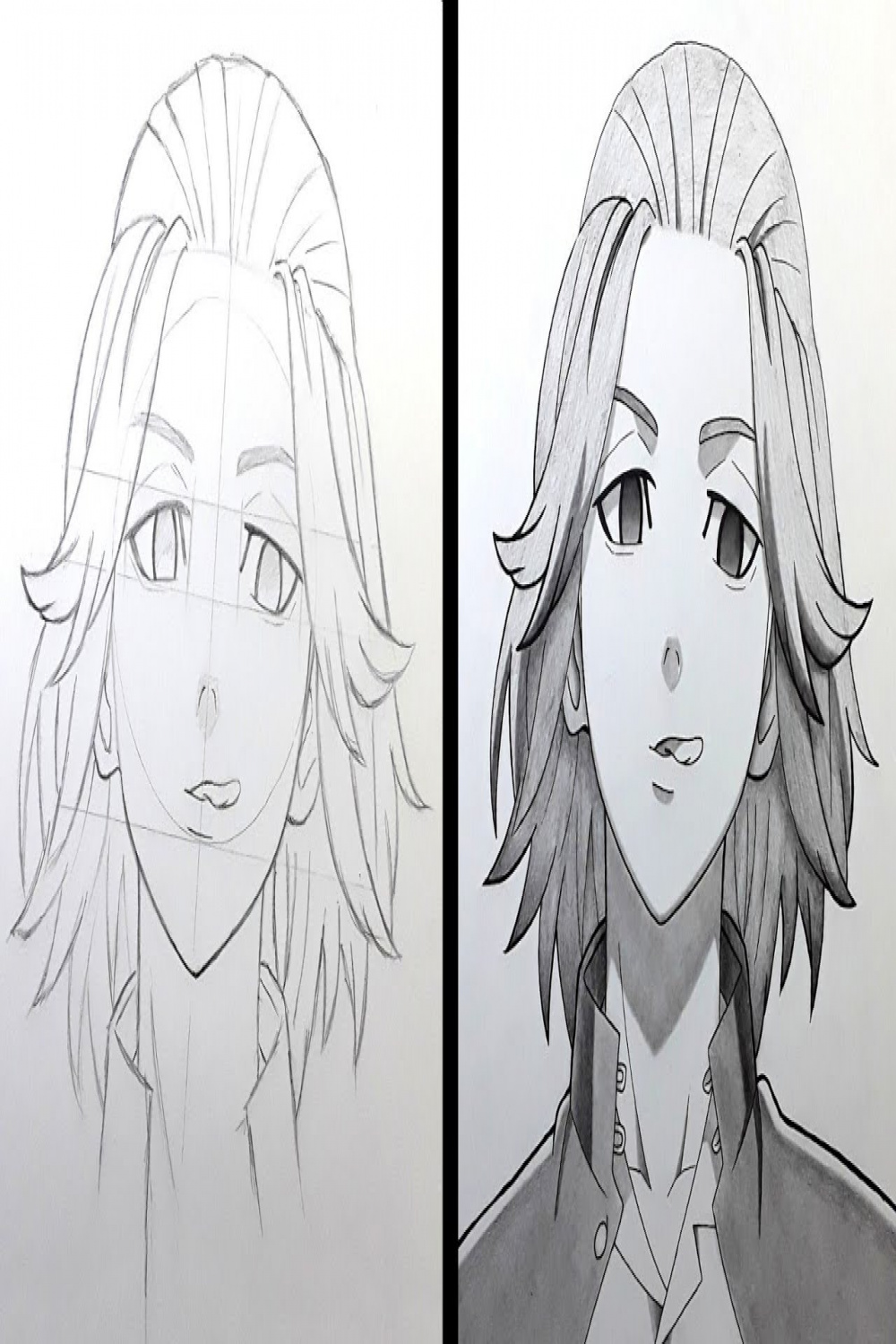 How to Draw Sano Manjiro [Mikey] from Tokyo Revengers