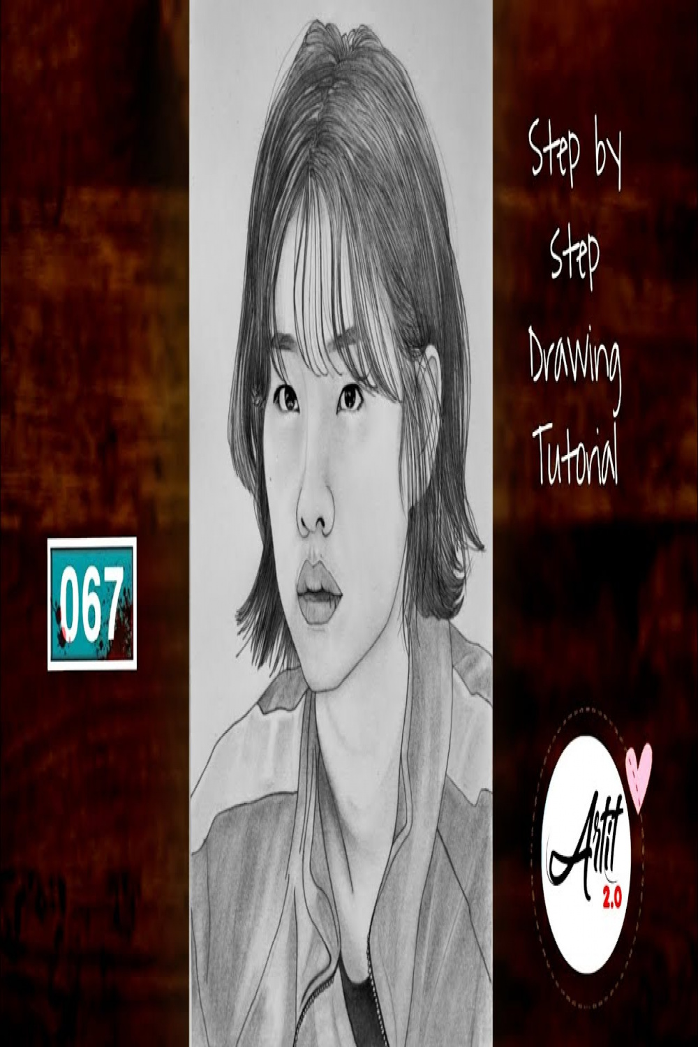 How to draw Squid Game Player  Sae-Byeok  #drawing #pencildrawing
