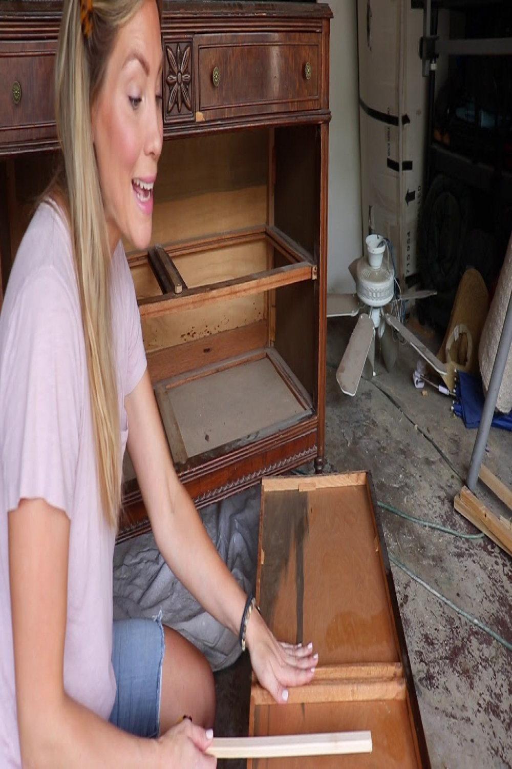 How to Repair a Wood Drawer Slide on a Vintage Dresser