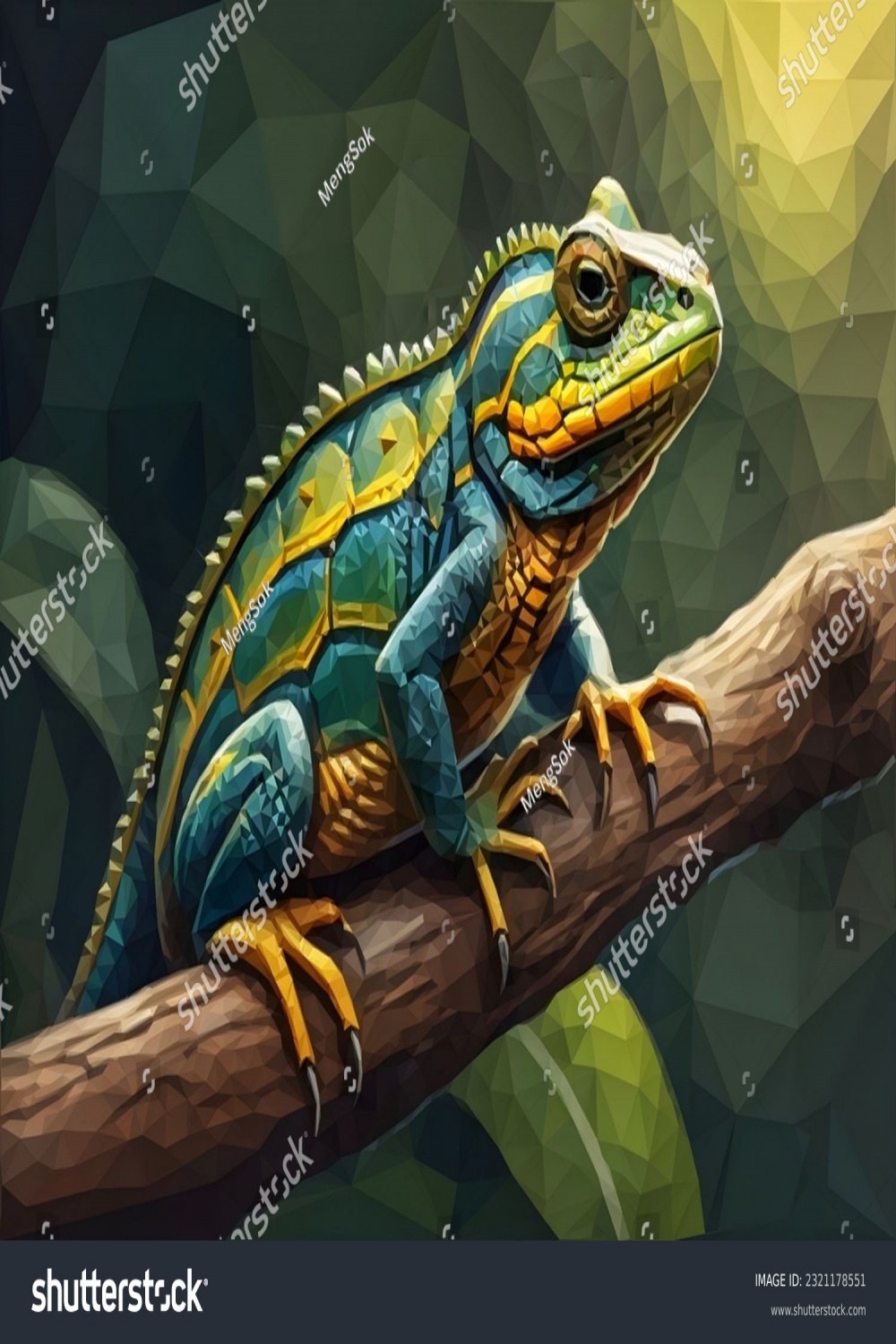 Indian Beautiful Lizard: Over  Royalty-Free Licensable Stock