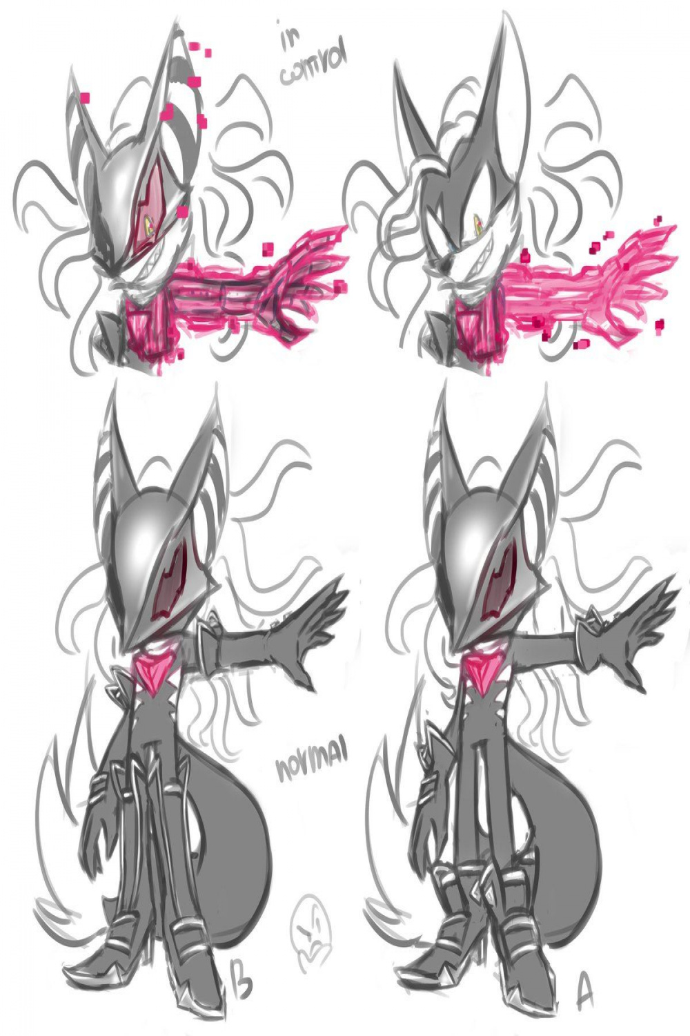Infinite the jackal  Sonic fan art, Sonic and shadow, Sonic art