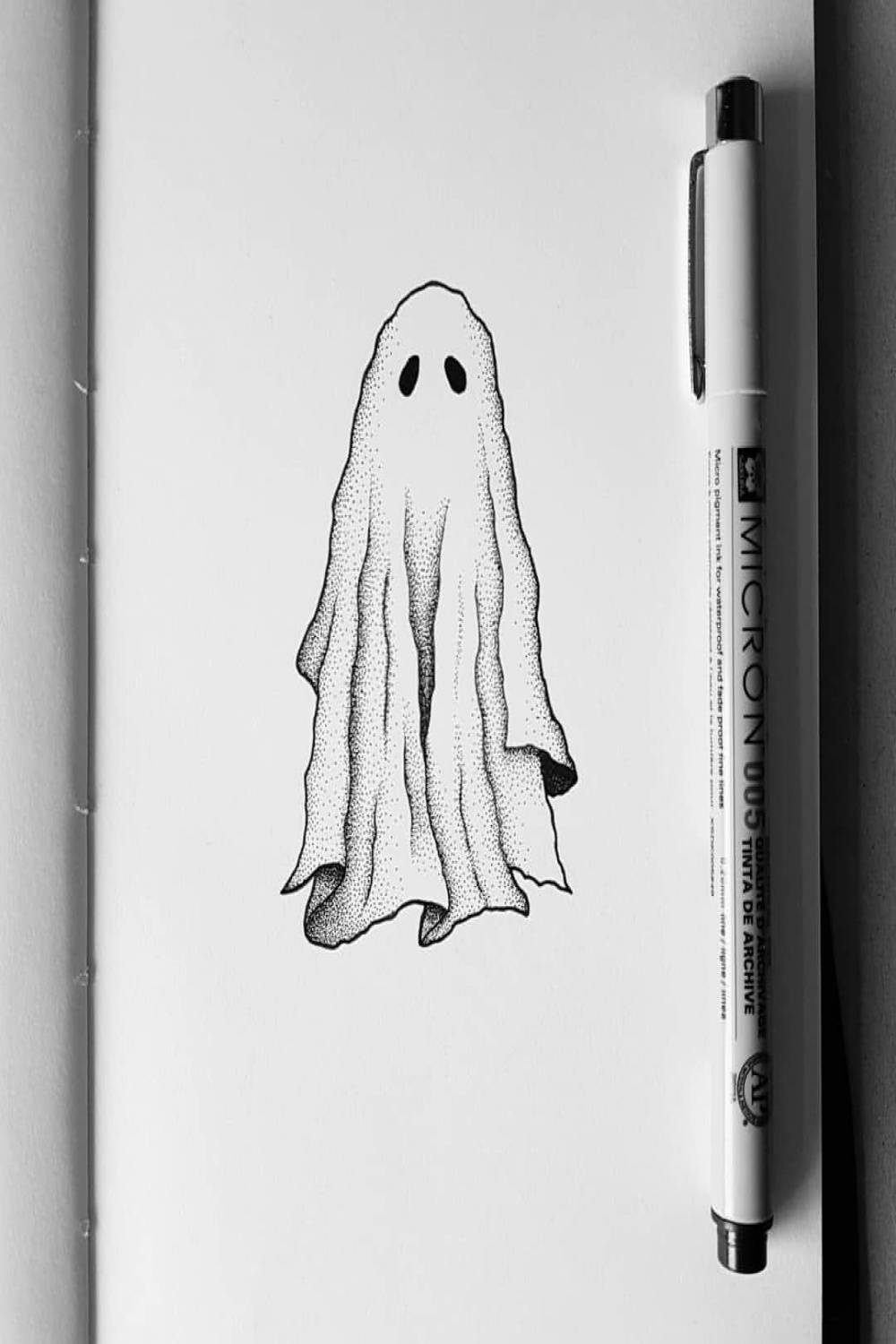 Inktober day . Ghost