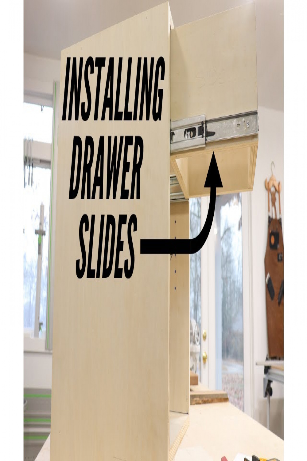 Installing Full Extension Drawer Slides