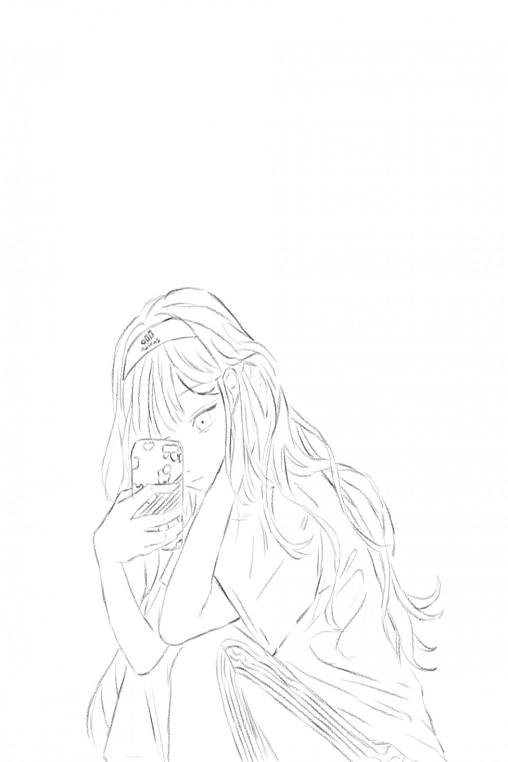 iPad drawing  Anna❤️ - Illustrations ART street