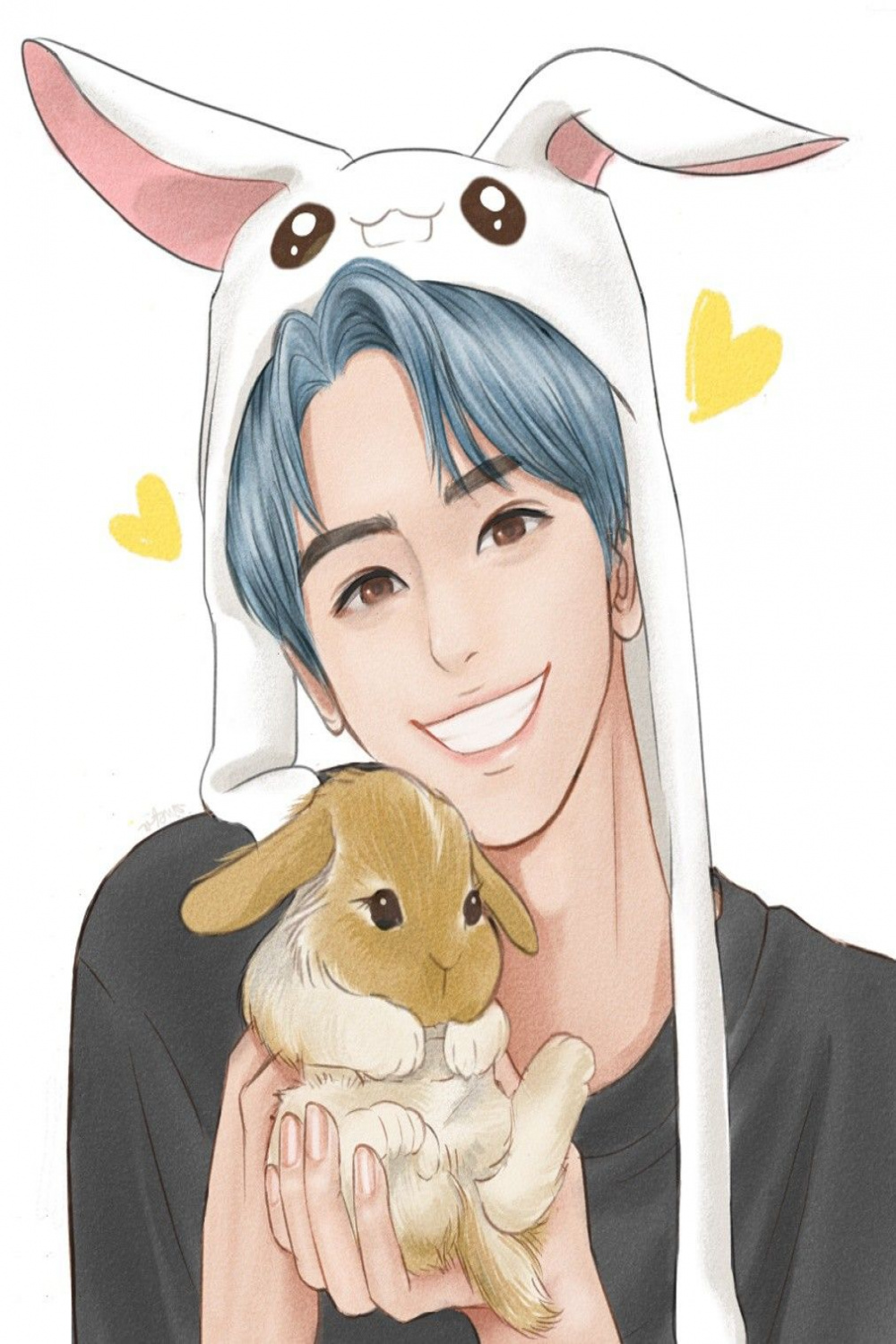 Jaemin bunny  Wallpaper lucu, Lucu, Gambar