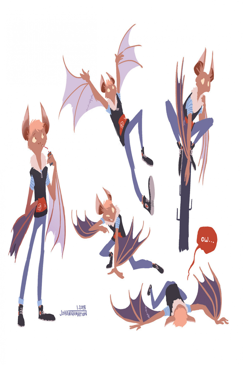 JOHANNAMATION — Eddie poses