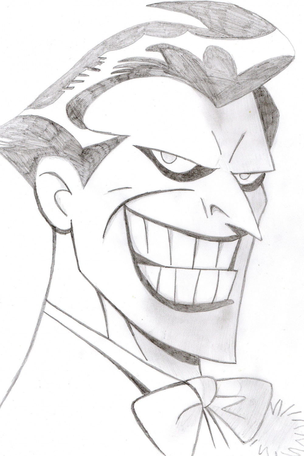Joker Portrait  Dibujos detallados, Arte de cómics, Dibujo de