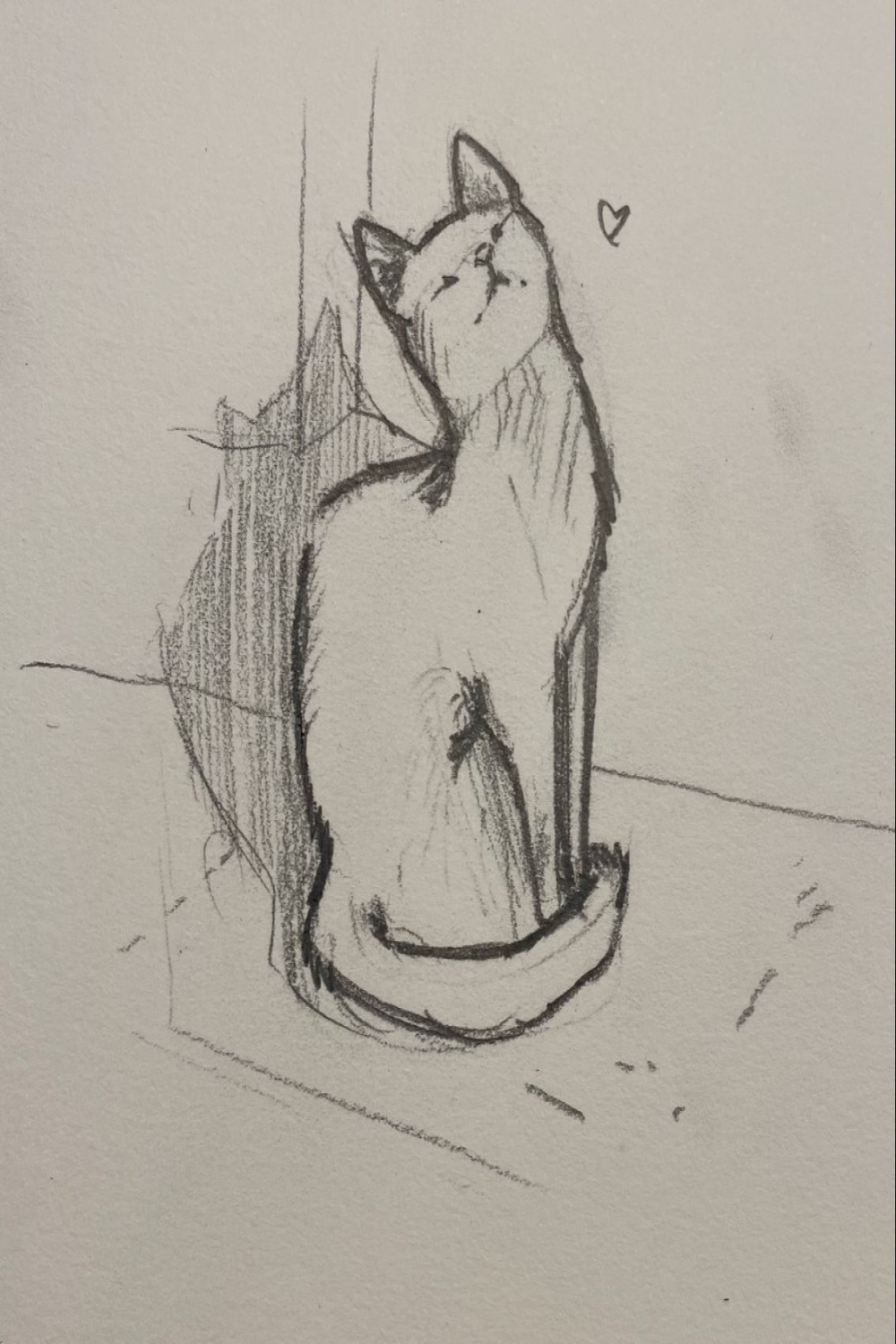 Kitty drawing  Art tutorials drawing, Art sketchbook, Art