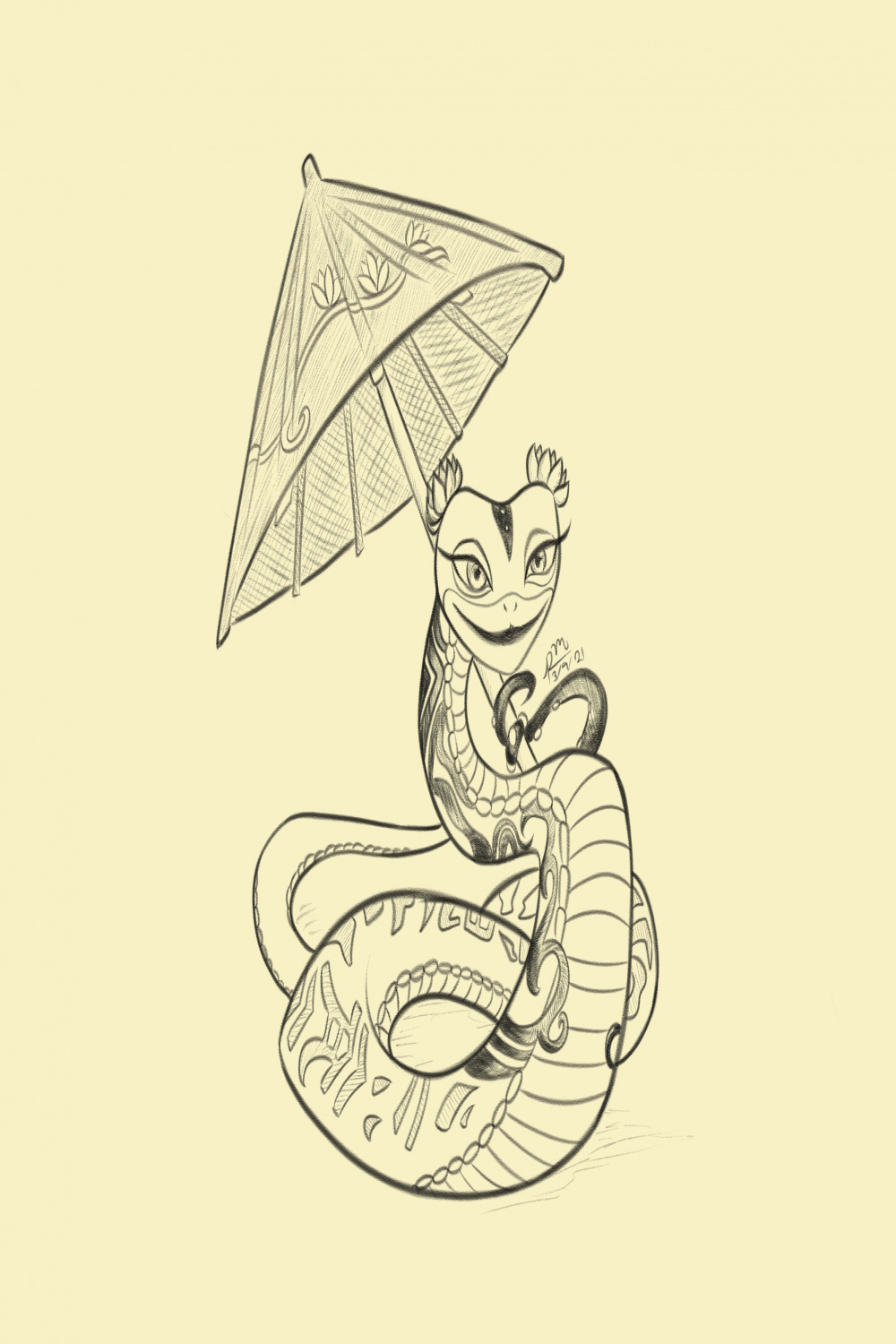 Kung Fu Panda-Viper by PlasmicMeerkat on DeviantArt