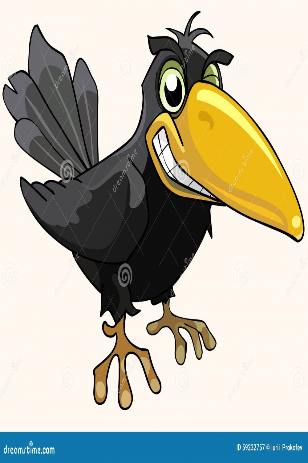 Laughing Crow Stock Illustrations –  Laughing Crow Stock