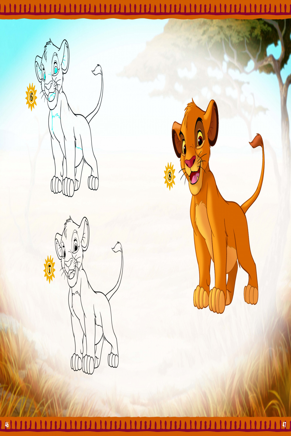 Learn to Draw Disney The Lion King by Disney Storybook Artists