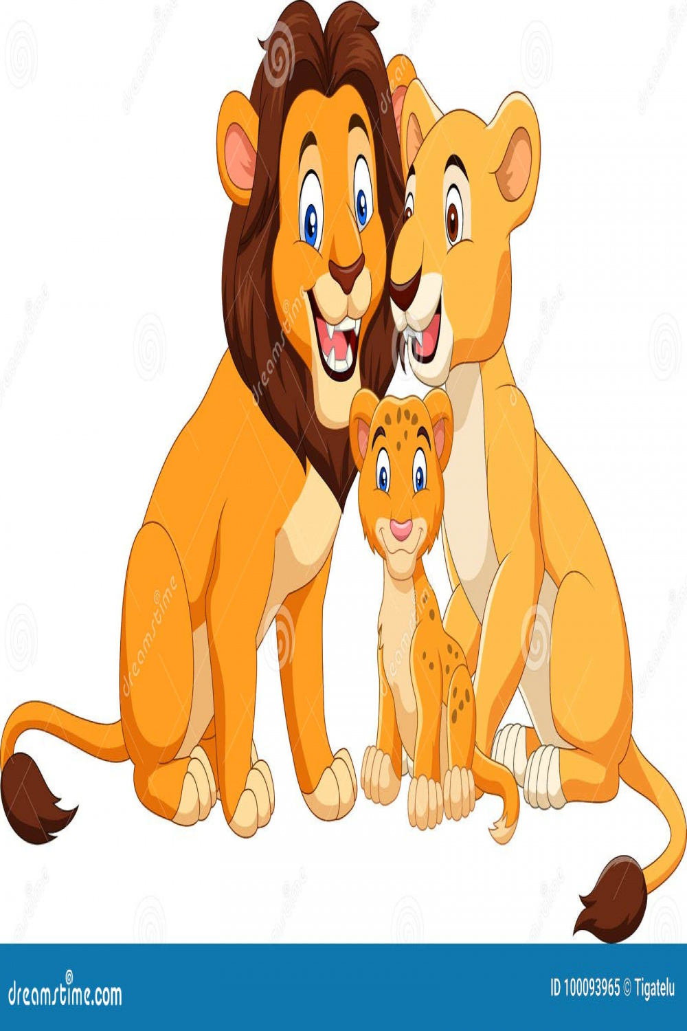 Lion Family Stock Illustrations – ,27 Lion Family Stock