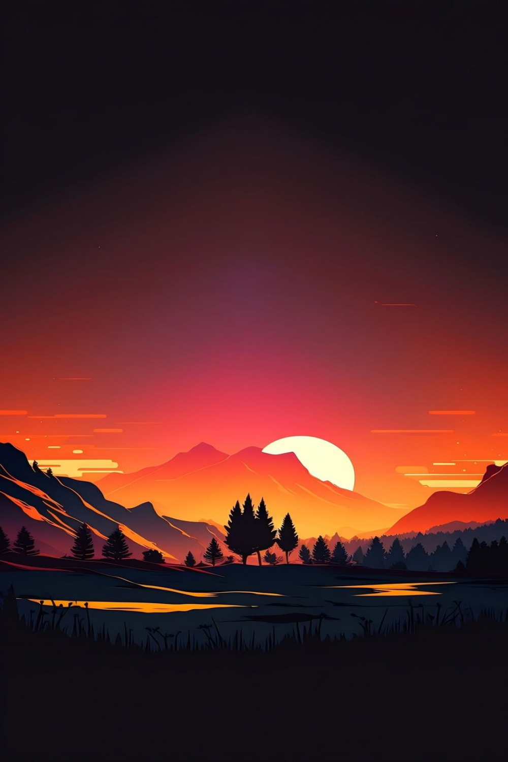 Lockscreen wall in   Cool landscapes, Artistic wallpaper
