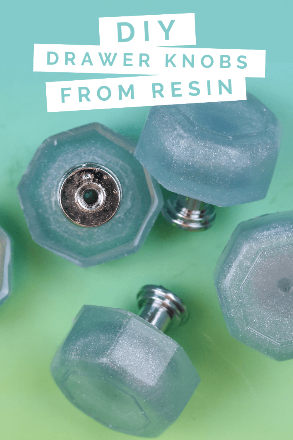 MAKE YOUR OWN CABINET DRAWER PULLS FROM RESIN Mad in Crafts
