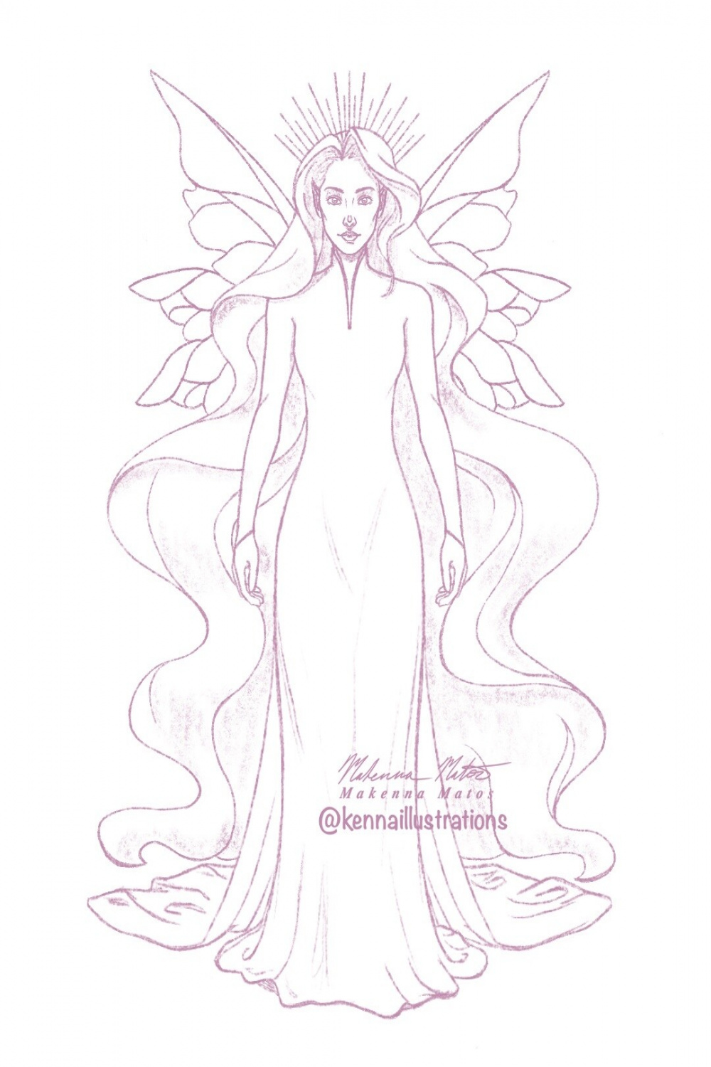 Makenna Matos - Fairy Queen Sketch