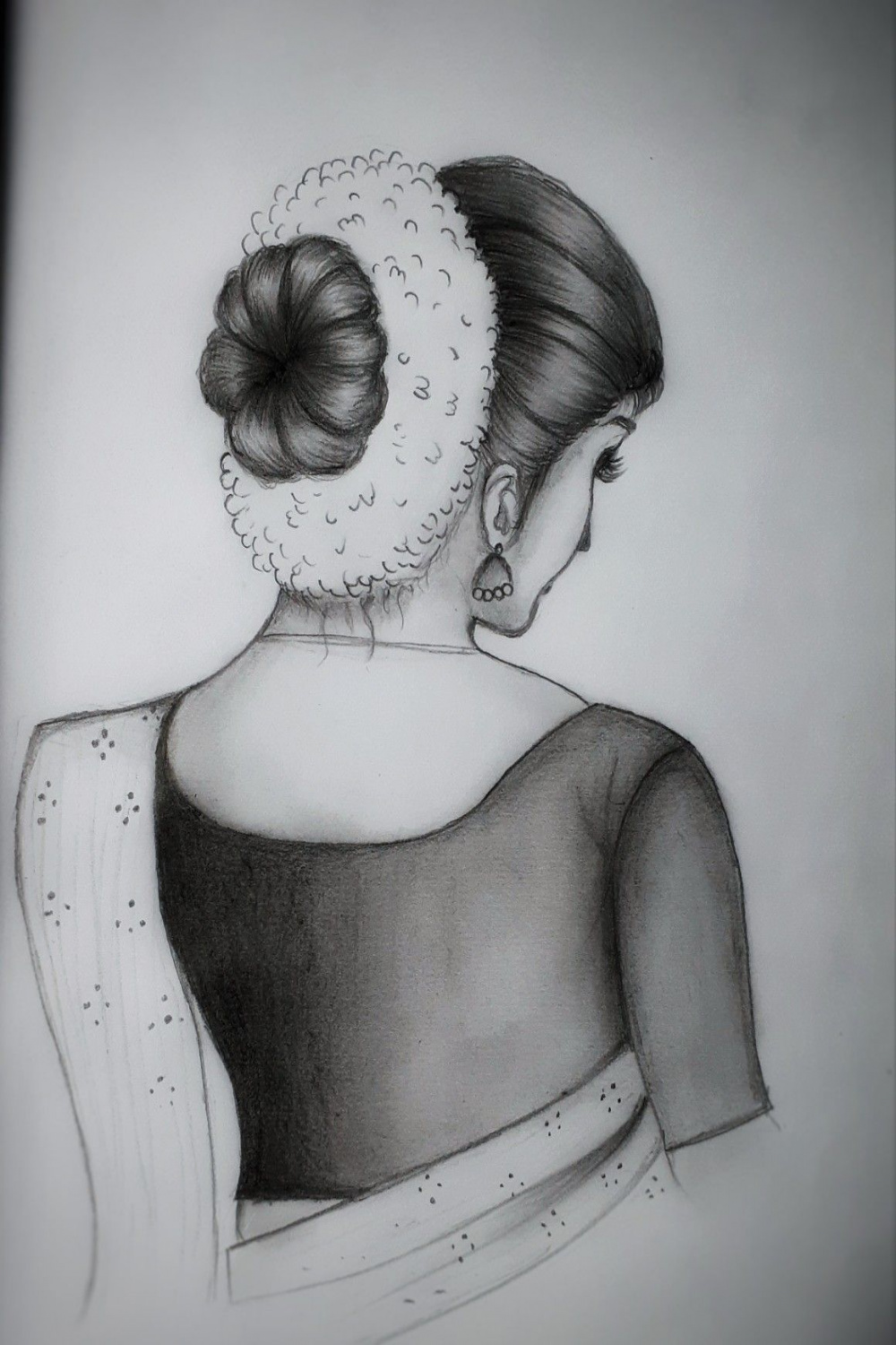 Pencil drawing  Mandala drawing, Pencil drawings of girls, Pencil