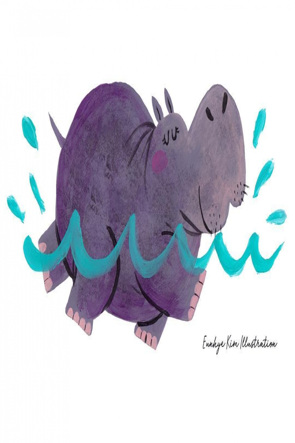 Pin by Rhonda Donovan on my friend toby loves hippos  Cartoon