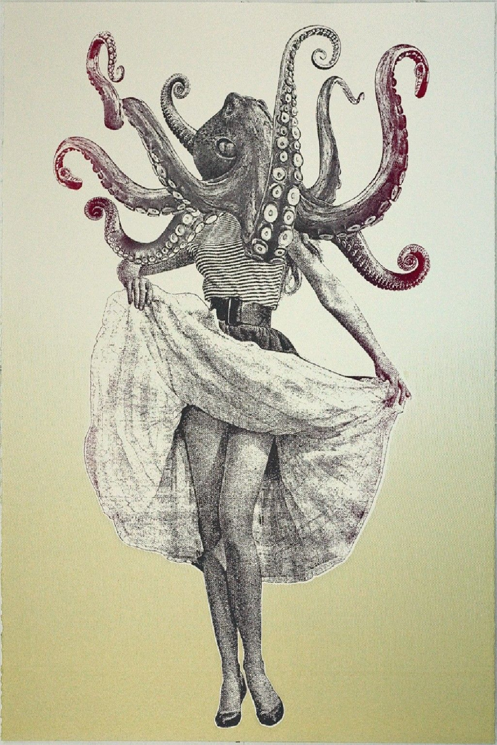 Pulp Woman  Octopus drawing, Dark art illustrations, Octopus art