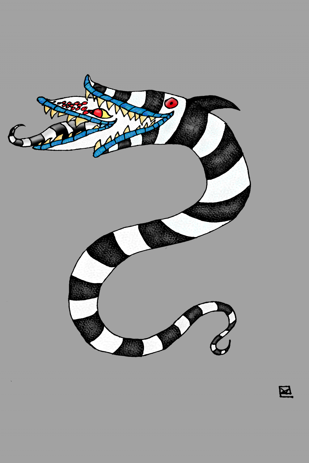 Sandworm (Beetlejuice) by LunaUndertale on DeviantArt