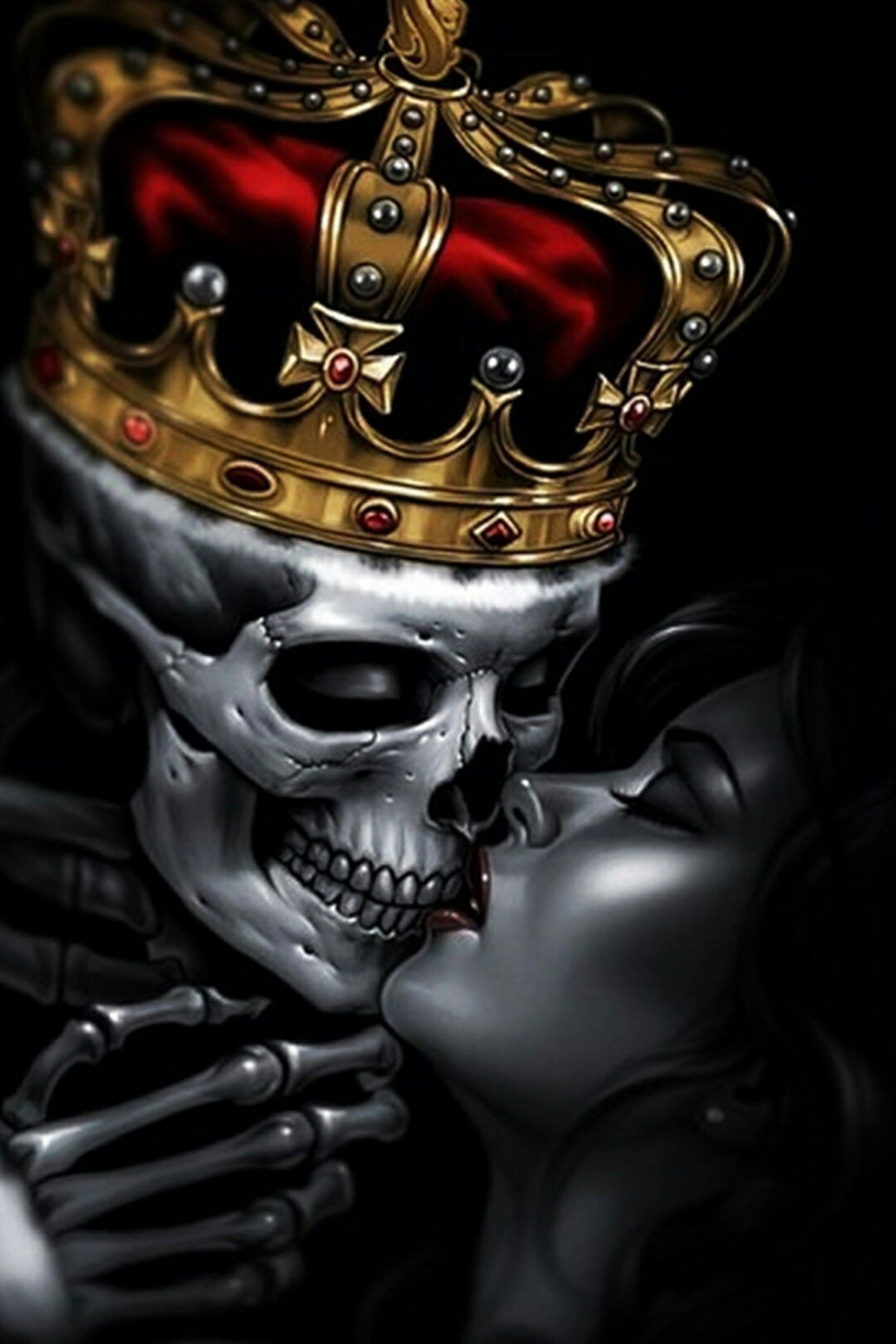 👍👍👍👍👍  Skull artwork, Og abel art, Skull tattoo design