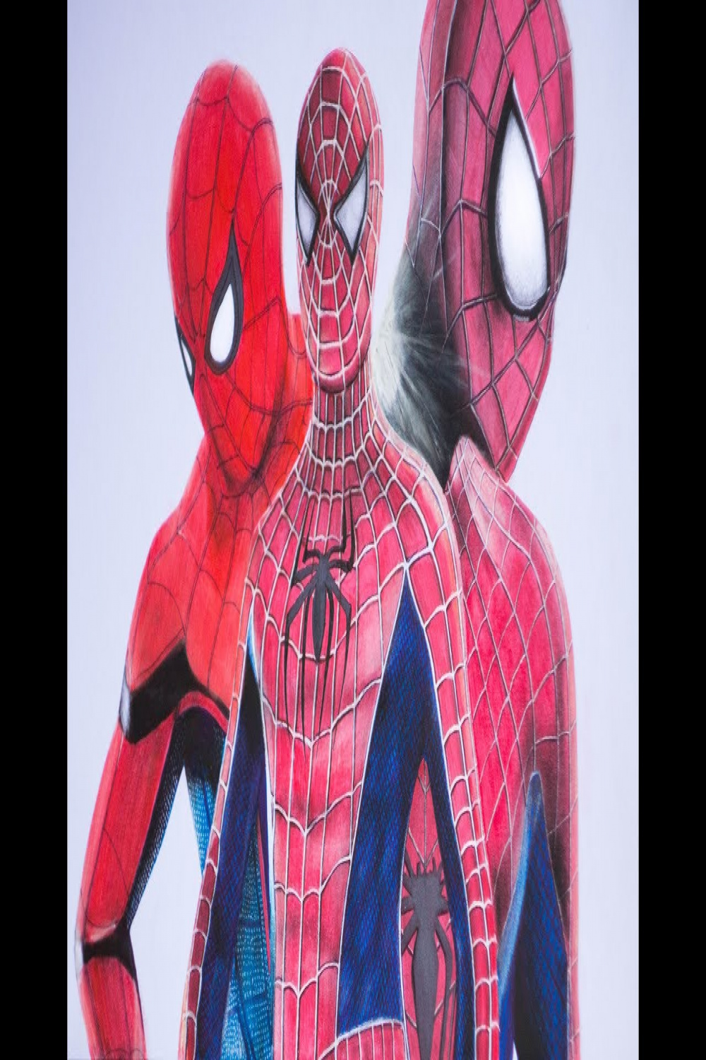 Speed Drawing all Spider man
