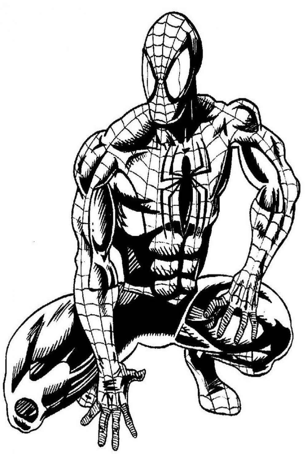 Spider-Man  Graphic tshirt design, Black and white drawing, Spiderman