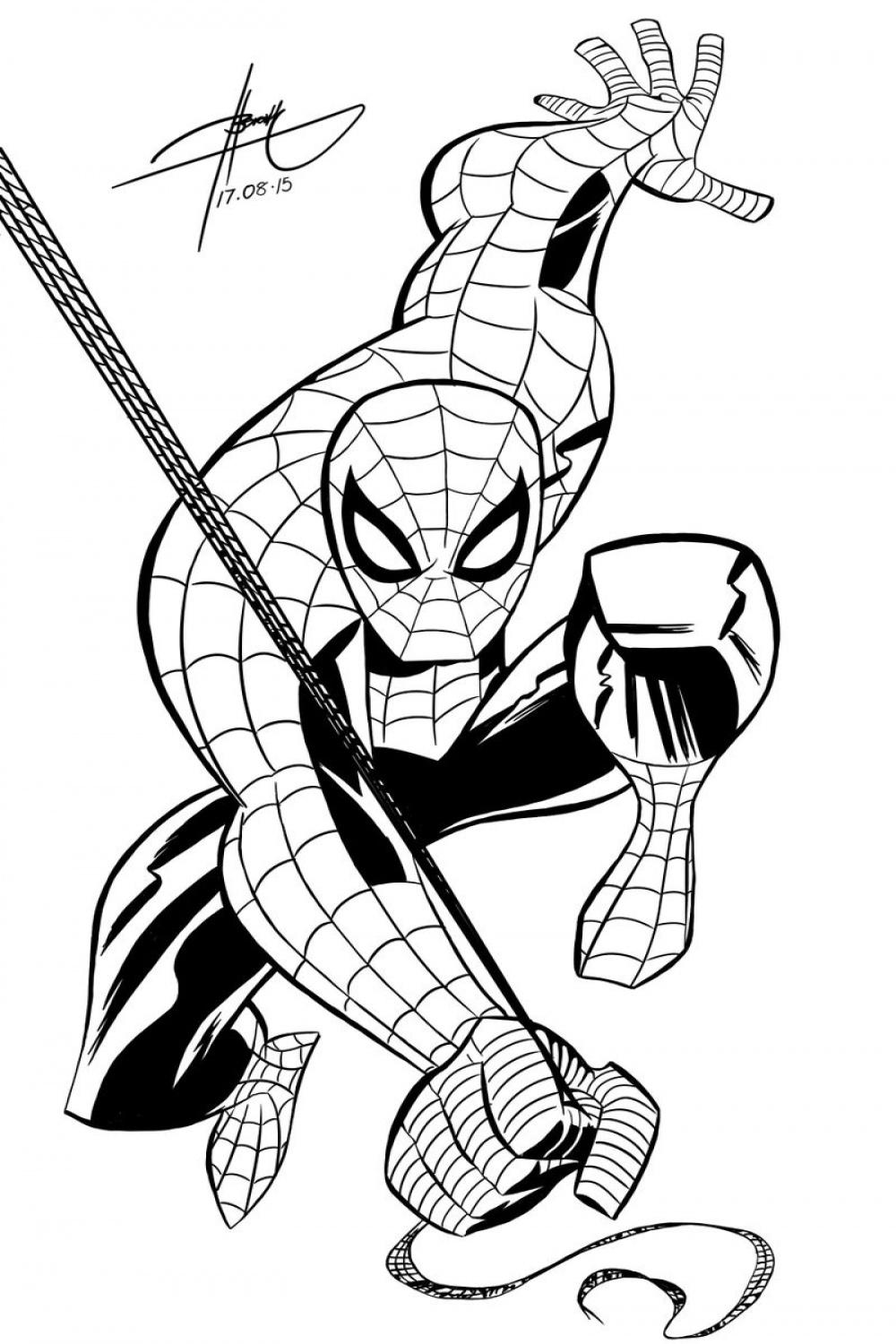 Spiderman  Spiderman drawing, Spider coloring page, Transformers