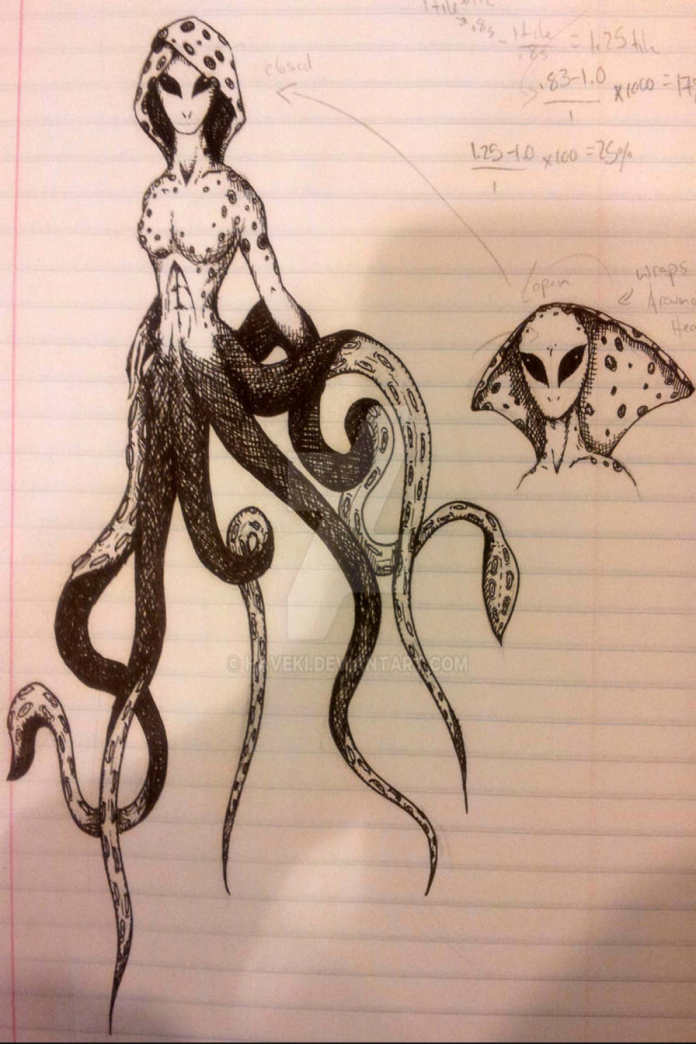 squid person by haveki on DeviantArt