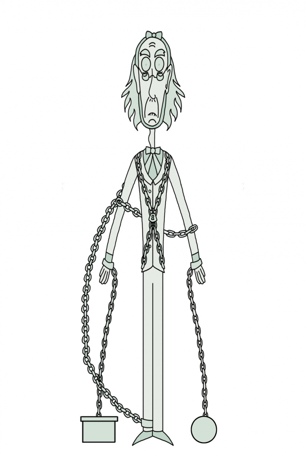 The Ghost of Jacob Marley by TimBurton on DeviantArt