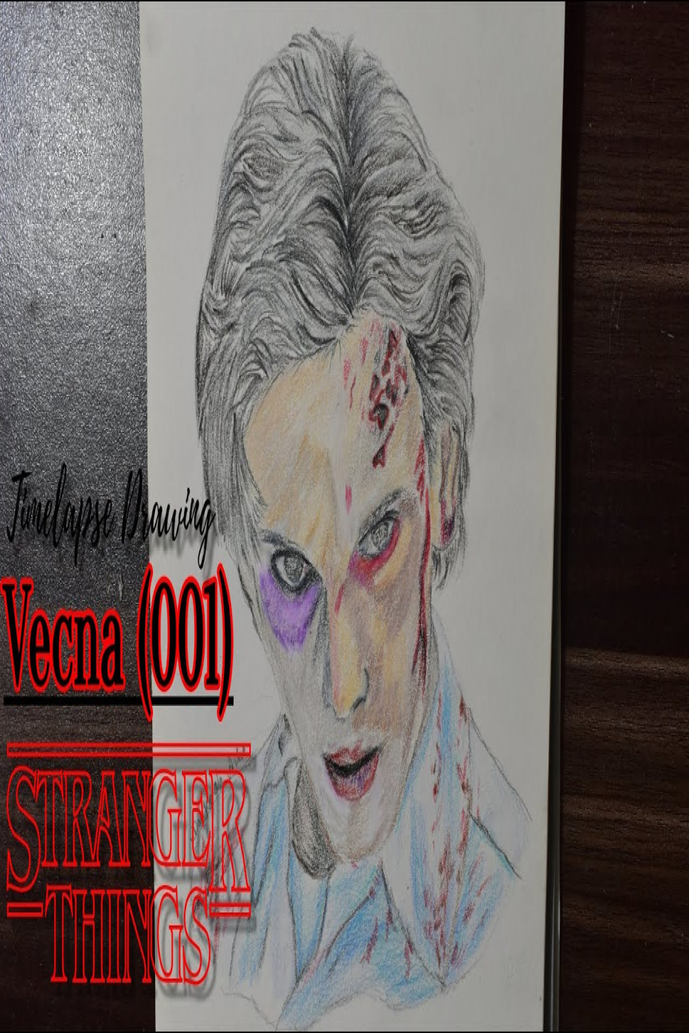 Vecna () : Stranger Things  Drawing  Timelapse