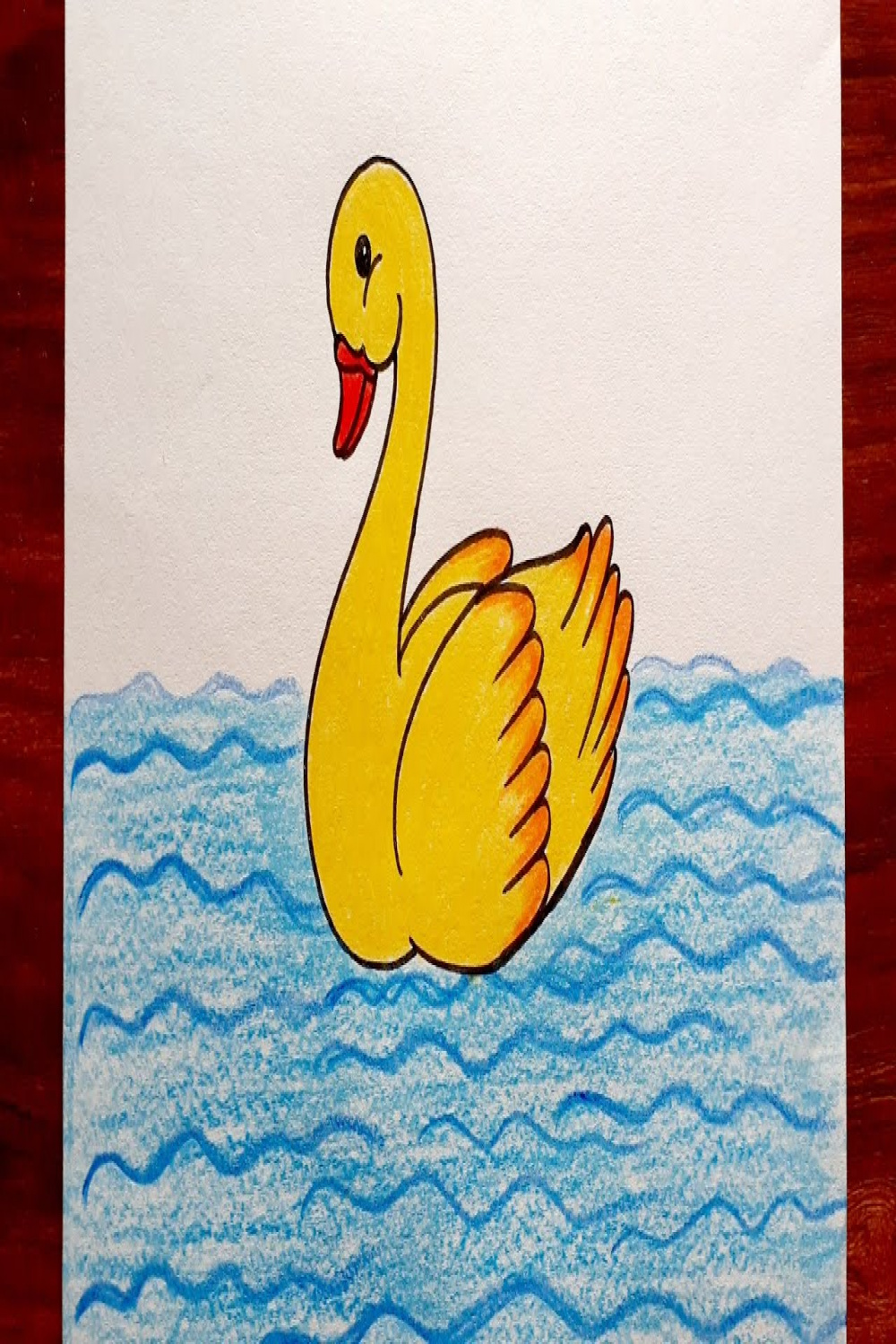 Very Easy Duck Drawing  How to Draw Duck Step by Step for Beginners   Duck Drawing & Colour