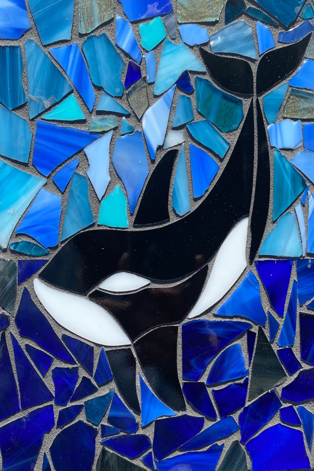 x Whale Mosaic Kit - Etsy