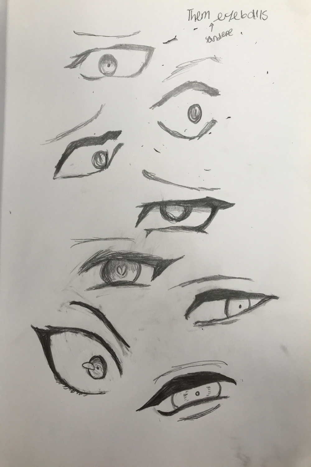 Yandere eye practice ❤️ : r/MaleYandere