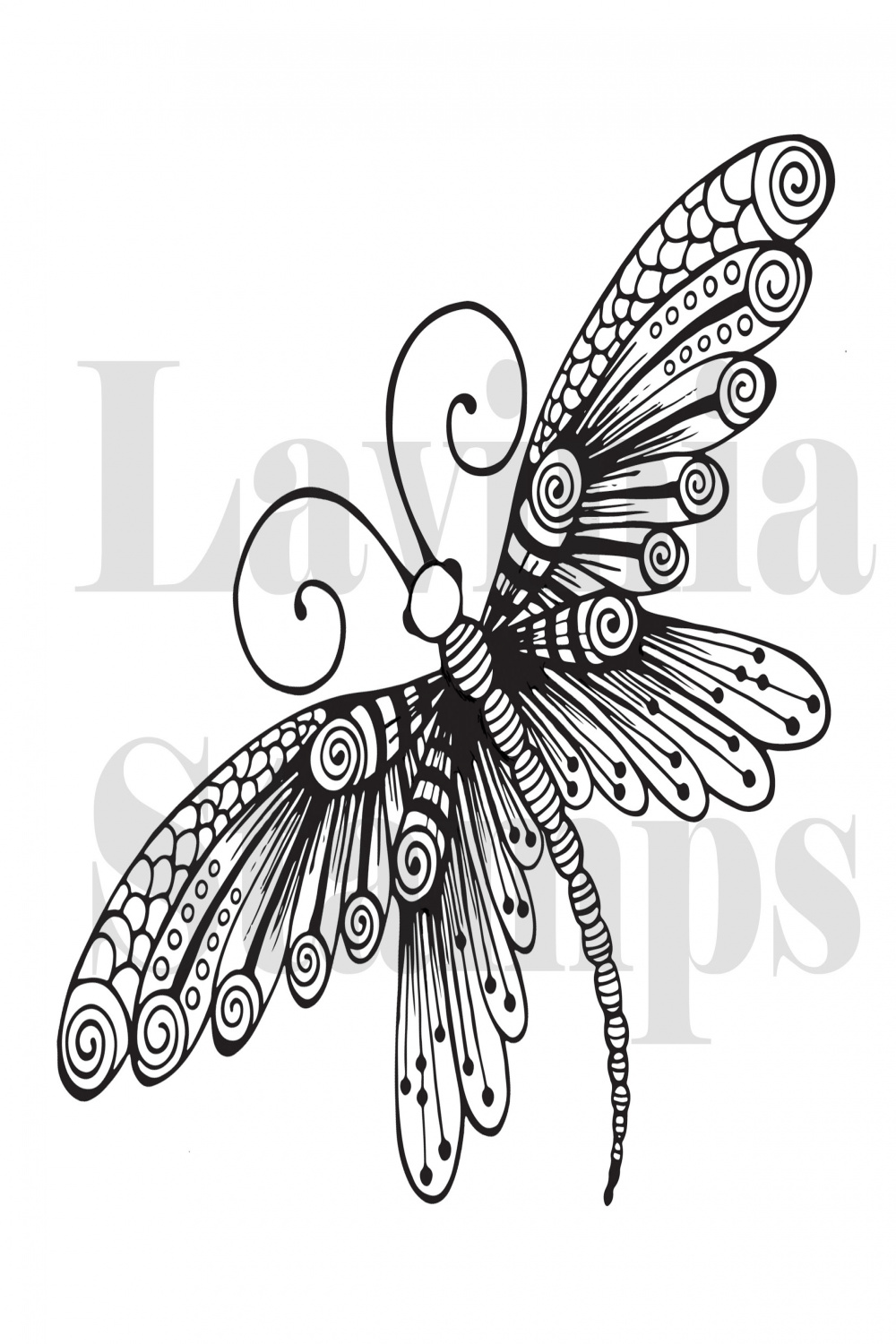Zen Butterfly (digital) - Lavinia Stamps