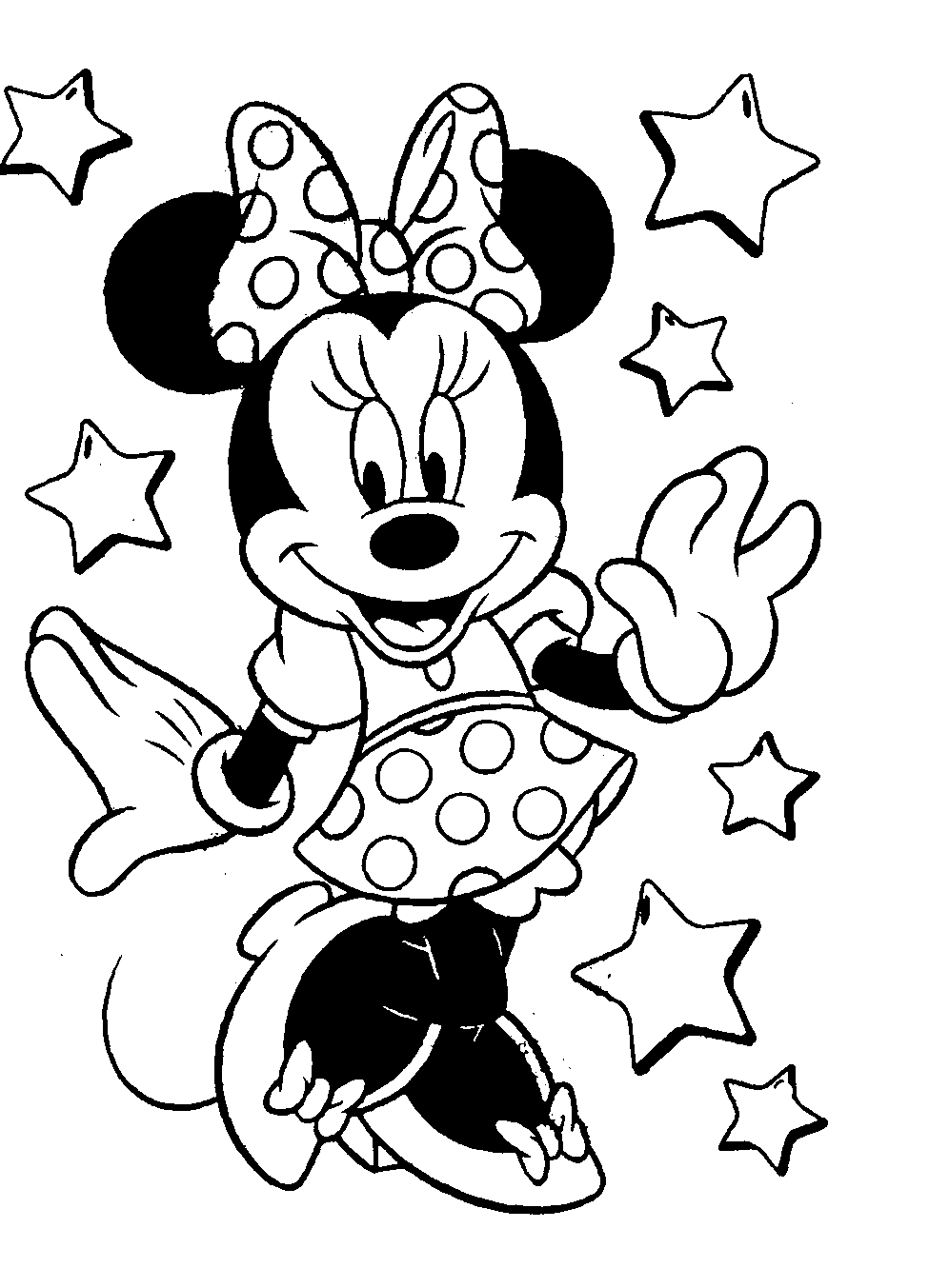60+ Cute Mini Coloring Pages 10